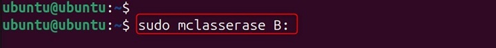 mclasserase Command in Linux3
