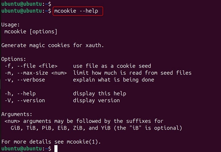 mcookie Command in Linux12