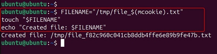 mcookie Command in Linux6
