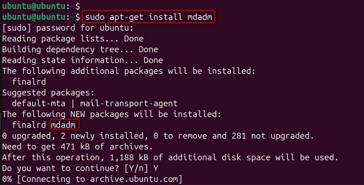 mdassemble Command in Linux1