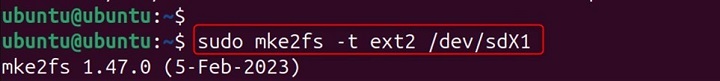 mke2fs Command in Linux16