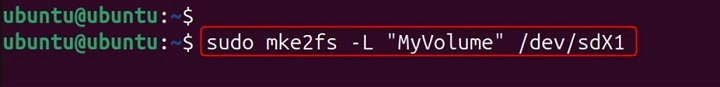 mke2fs Command in Linux5