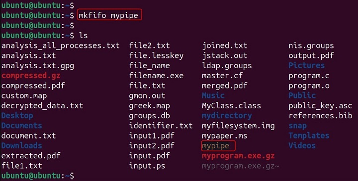mkfifo Command in Linux12