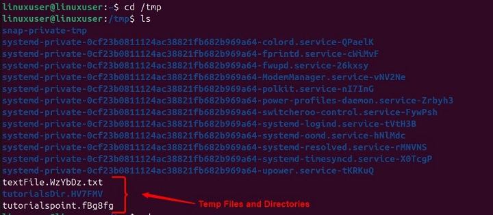 mktemp Command in Linux7