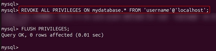 mysql Command in Linux22
