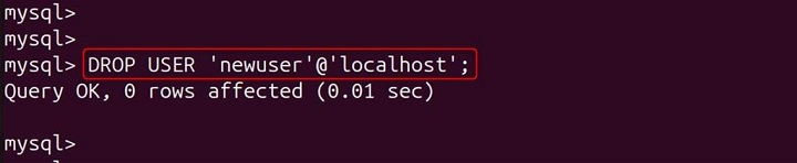 mysql Command in Linux24