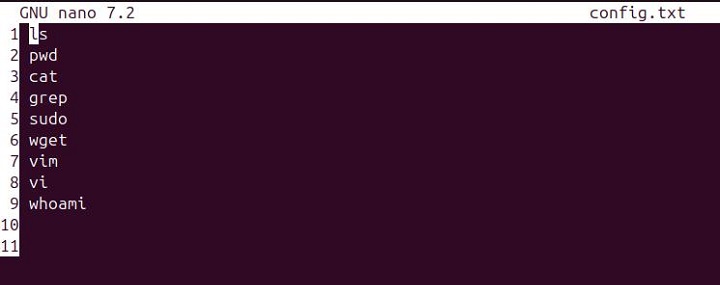 nano Command in Linux1