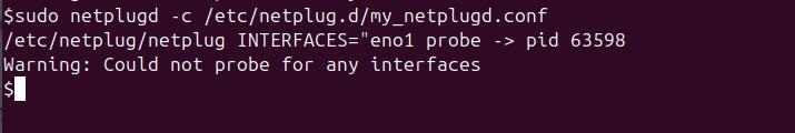 netplugd Command in Linux3