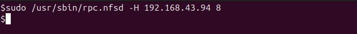 nfsd Command in Linux2