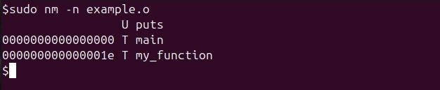 nm Command in Linux9