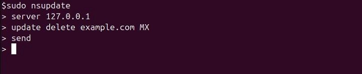 nsupdate Command in Linux3