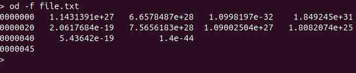 od Command in Linux4