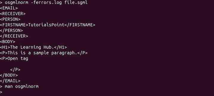 osgmlnorm Command in Linux4
