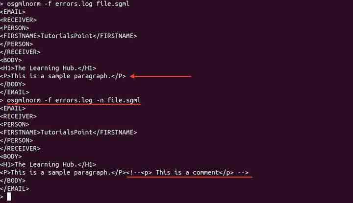 osgmlnorm Command in Linux5