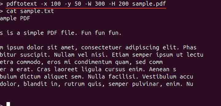 pdftotext Command in Linux3
