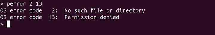 perror Command in Linux1
