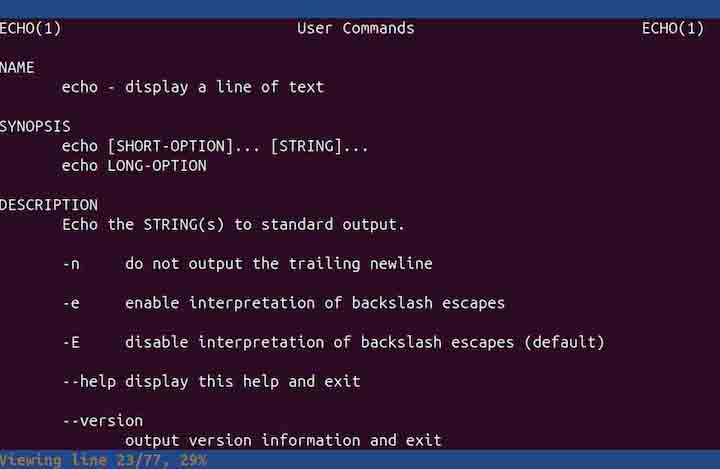 pinfo Command in Linux3