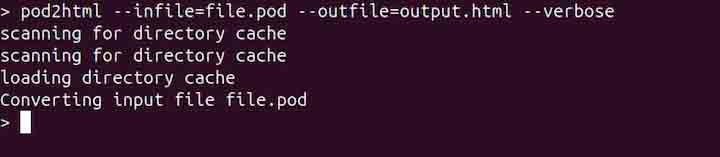 pod2html Command in Linux5
