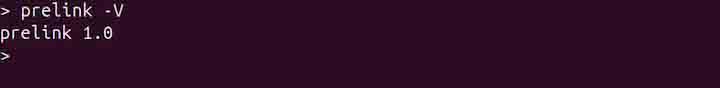 prelink Command in Linux1