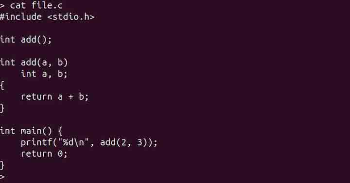 protoize Command in Linux1