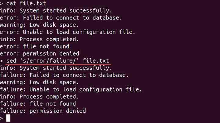psed Command in Linux7