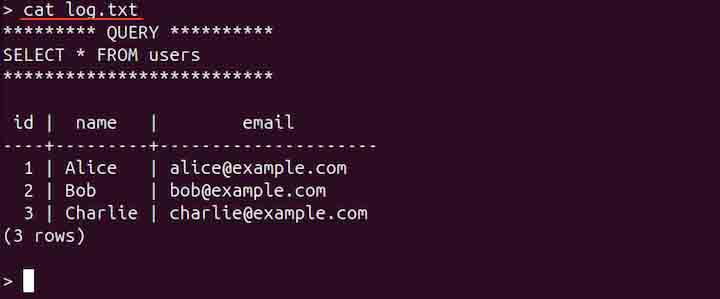 psql Command in Linux11