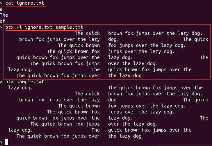 ptx Command in Linux5