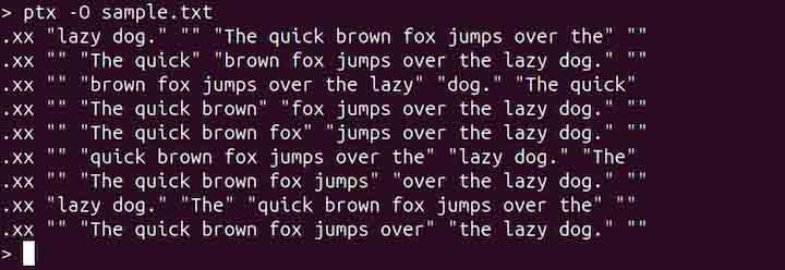 ptx Command in Linux6