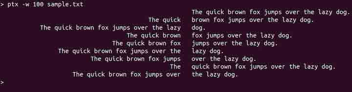 ptx Command in Linux8