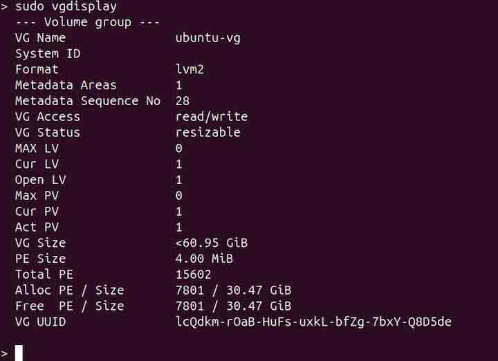 pvmove Command in Linux1
