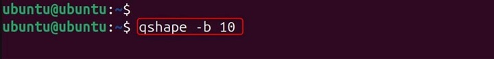 qshape Command in Linux15