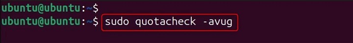 quotacheck Command in Linux18