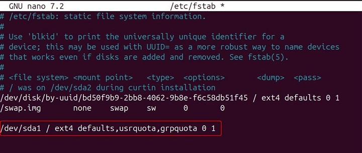 quotacheck Command in Linux3