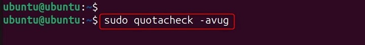 quotacheck Command in Linux7