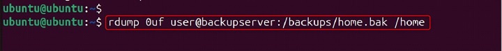 rdump Command in Linux7
