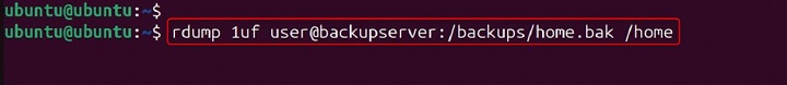 rdump Command in Linux8