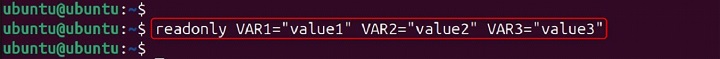 readonly Command in Linux3