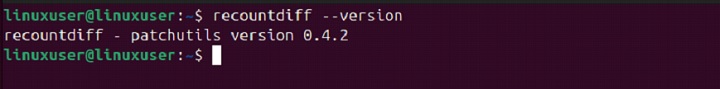 recountdiff Command in Linux2