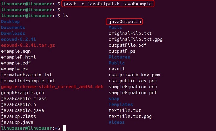 Redirecting Output to Specific File