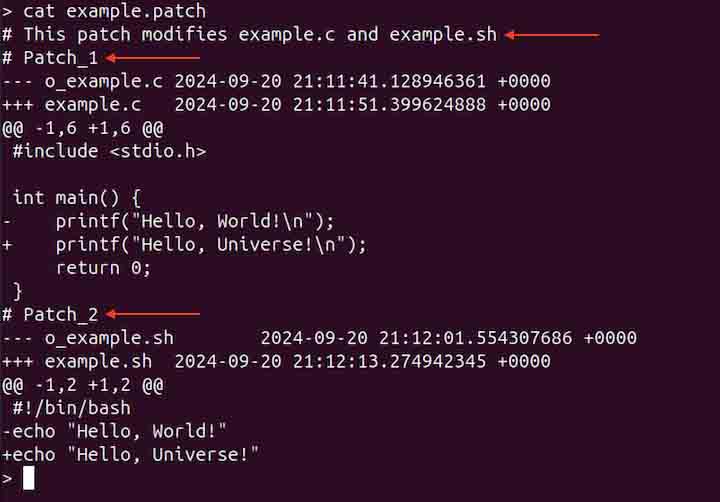 Removing Non-Diff Lines Using filterdiff
