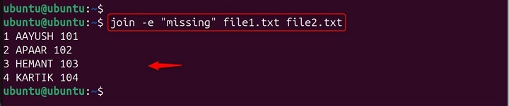 Replace missing fields with missing