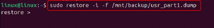restore Command in Linux1