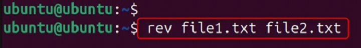 rev Command in Linux4