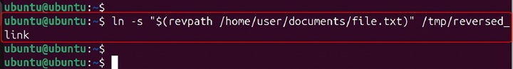revpath Command in Linux6