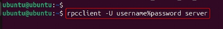 rpcclient Command in Linux2
