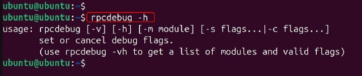 rpcdebug Command in Linux2