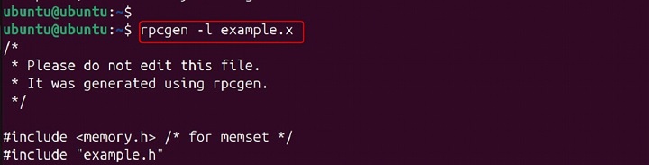 rpcgen Command in Linux9