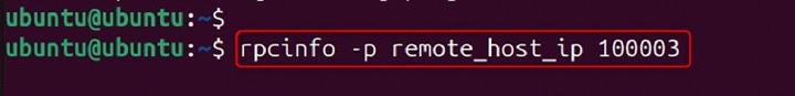 rpcinfo Command in Linux11