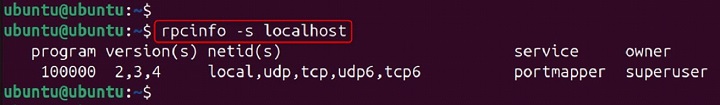 rpcinfo Command in Linux3