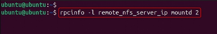 rpcinfo Command in Linux5